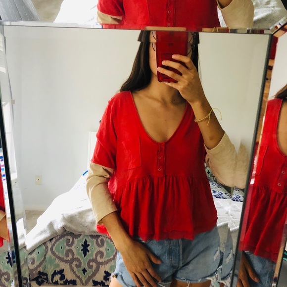 Free People Blouse - Picture 1 of 4